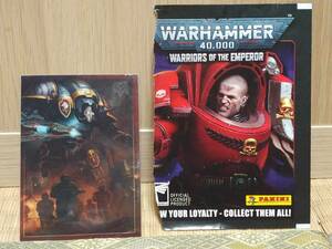 Warhammer 40K Panini Card (Knight Preceptor Canis Rex)