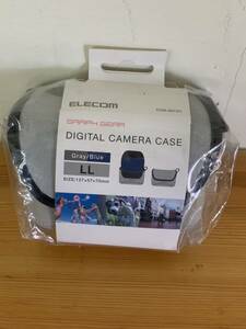 エレコム｜ELECOM　デジタルカメラケース“ZEROSHOCK”（LLサイズ／グレー）　DGB-061GY カメラバック