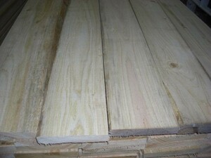 檜　座板　二等　自然乾燥荒材　2メートル×18ｍｍ厚×120ｍｍ～130ｍｍ幅＊10枚組