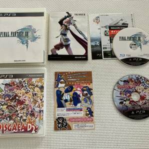 23-PS3-136　プレイステーション3　ファイナルファンタジーXⅢ 13, ディスガイアD2　動作品　PS3　プレステ3