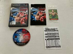 23-PS2-1311　プレイステーション2　WWE 2007 SmackDown VS Raw スマックダウン　動作品　PS2　プレステ2