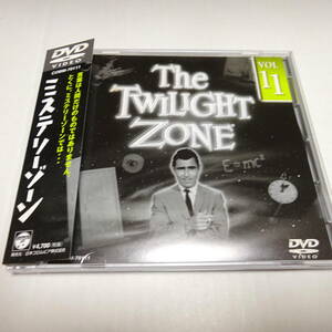 初期版DVD/ジュエルケース仕様「ミステリーゾーン Vol.11（Twilight Zone)」生きている人形/熱病/殺してごめんなさい/マネキン