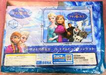 送510円～ 希少品! ディズニー「アナと雪の女王 BIGブランケット 110×150cm」 アナ雪 Disney 映画 アニメーション グッズ コレクション_画像1