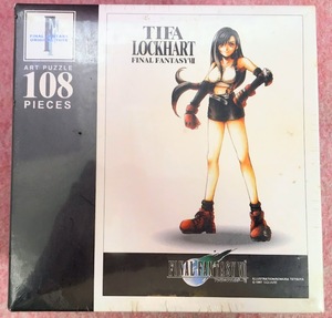 送350円～ 当時物! FINAL FANTASY Ⅶ「ティファ・ロックハート」キャライラスト ジグソーパズル 108pics　シュリンク付 FF7 初期ビジュアル