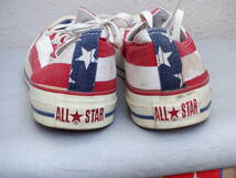 CONVERSE ALL　STAR　　コンバースオールスター　　スニーカー　　赤/白　　サイズ　８　（２６．５ｃｍ）_画像2