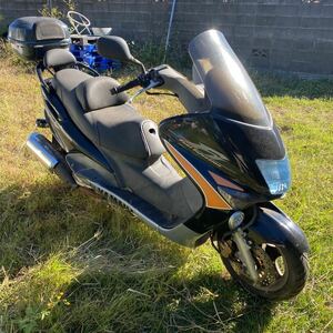 YAMAHA マジェスティ125 5CA YP125FI 5CA9トップケース付 ジャンク