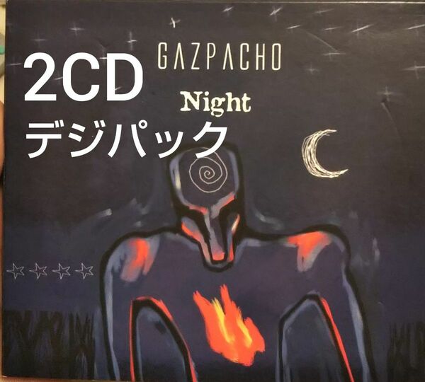 2CD プログレ gazpacho night ガスパチョ ガスパーチョ ナイト ライブ ライヴ シンフォニックロック