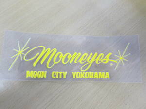 MOON City YOKOHAMA 抜きデカール [DM089]　MOONEYES　ムーンアイズ　YE