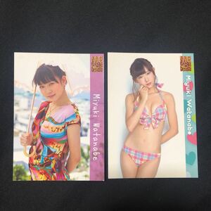 渡辺美優紀 NMB48 水着 カード トレーディングカード トレカ