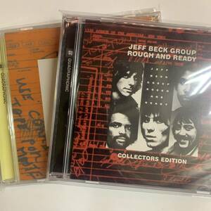 JEFF BECK GROUP / ORANGE ALBUM & ROUGH AND READY collectors edition Quadraphonic Tracks 廃盤コレクターズアイテム！2種セット！