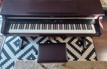 電子ピアノ Roland ローランド　HP-3 椅子セット 2002年製　傷多数あり 中古品 　引き取り限定_画像1