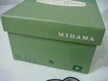 MB/I14AE-DA1 MIHAMA Les Chaussures 横浜元町 24.0cm レディース サンダル ブラック/ゴールド 現状品 ミハマ BC327_画像2