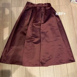 KBF+フレア ロング スカート
