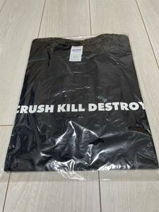 【新品未開封】 銀杏BOYZ 「CRUSH KILL DESTROY」 Tシャツ Mサイズ 丹野真人 TANGTANG 峯田和伸 銀杏ボーイズ