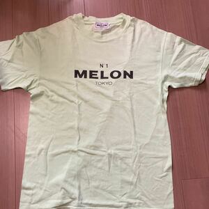 vintage バンドT MELON tokyo 中西俊夫　ニューウェーブ　punk hiphop 黄緑　tycoontosh majorforce メロン　半袖Tシャツ 