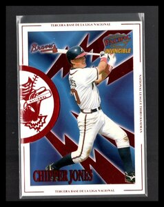 1998 Pacific Invincible National League Most Valliable Player CHIPPER JONES