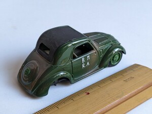 後輪欠品 ミニカー フィアット シムカ 5 SIMCA トポリーノ イタリア製 1/43 Fiat Topolino 500C MADE IN ITALY BRUMM ブルム B.M.R.A. 軍用