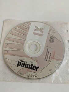 COREL painter Ⅳ 2004 シリアル無し コレール　ペインター 4　グラフィックソフト　CDのディスクのみ Windows2000/XP