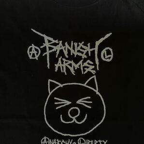 BANISH ARMS/KITTEN'S SMILE! Tシャツ CRUST PUNK hardcore CRASS animal liberation animal rights