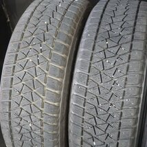 売切 バリ山 BRIDGESTONE BLIZZAK DM-V2 / AGA【 235/60R18 / 8J +39 112 5H 球面 4本 】スタッドレス GLC装着_画像7