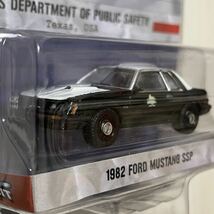 ★グリーンライト★ 1982 Ford Mustang SSP Hot Pursuit Police Greenlight フォード マスタング アメ車 ホットパシュート ホットウィール_画像3
