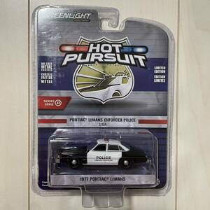 ★グリーンライト★ 1977 Pontiac Lemans Hot Pursuit Police Greenlight ポンティアック ルマン アメ車 ホットパシュート ホットウィール