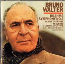CD (即決) ブルーノ・ワルター指揮で/ ブラームス;交響曲２番;２序曲/ コロンビア響_画像1