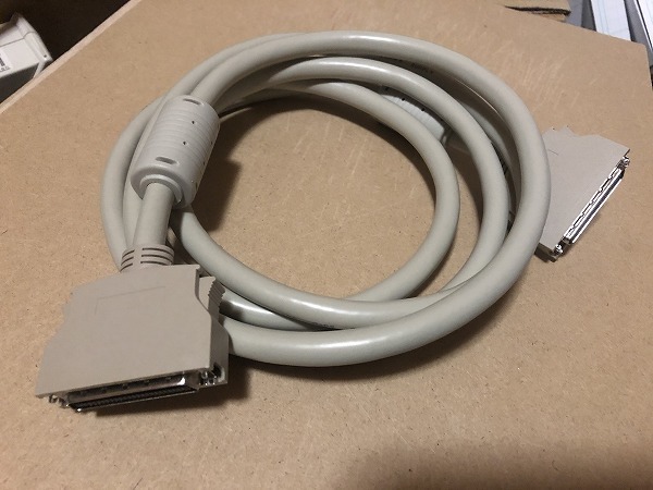 専用です★ 動作確認済 アンフェノール ハーフピッチ50-50SCSIケーブル 約