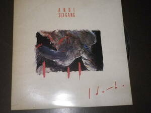 UKオリジナル12インチ盤　Andi Sex Gang『 Ida-ho』1985年 ILL 5312　内袋はべつものです　ジャケ全体にヨゴレ　盤は美品の下ぐらい