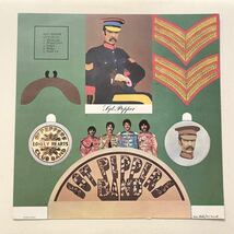 1stプレス完品 特集記事付 UKorg MONO LP THE BEATLES SGT. PEPPERS LONELY HEARTS CLUB BAND UKオリジナル盤 PMC7027 ビートルズ レコード_画像9