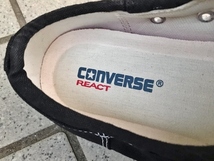 美品 コンバース チャックテイラー リアクト オールスター 100 トグル OX CONVERSE ALL STAR クロッグ エアモック スリッポン スケーター_画像3