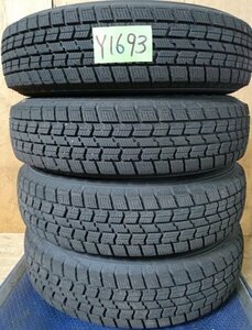  Goodyear *145/80R13*ICE NAVI 7 ( Ice navigation 7) wheel attaching set goods burr mountain used tire 4ps.@[Y1693W]