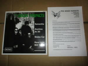 EP　THE GREEN HORNETS The Stinging Sounds Of The Green Hornets ガレージロック Garage rock ガレージパンク ガレージ・ビート・バンド