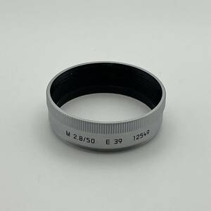 LEICA 12549 LENS HOOD ライカ レンズフード ELMAR-M 50mm f2.8 E39 エルマーM 対応