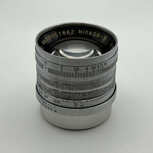 希少 製造本数約2000本 捨て番5005 NIKKOR-S・C 5cm f1.4 ニッコール 50mm Nippon Kogaku Tokyo 日本光学東京 Leica ライカ Lマウント