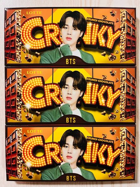 ロッテ　BTS クランキーチョコ　　JIMIN ジミン　LOTTE