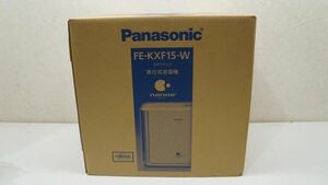 【未使用品】Panasonic ナノイー ヒーターレス 気化式 加湿器 FE-KXF15 (ホワイト) 木造25畳 プレハブ洋室42畳 000Z527