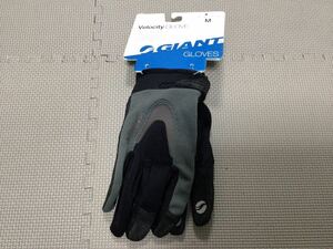 新品 未使用 ジャイアント GIANT ヴェロシティ グローブ VELOCITY GLOVE 手袋 自転車 gloves ロードバイク MD M ブラック 黒
