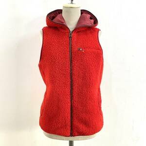 *AIGLE Aigle lady's 8602-37205 full Zip f- dead boa the best fleece mo Como ko red red size S[ uniform carriage / including in a package possibility ]D