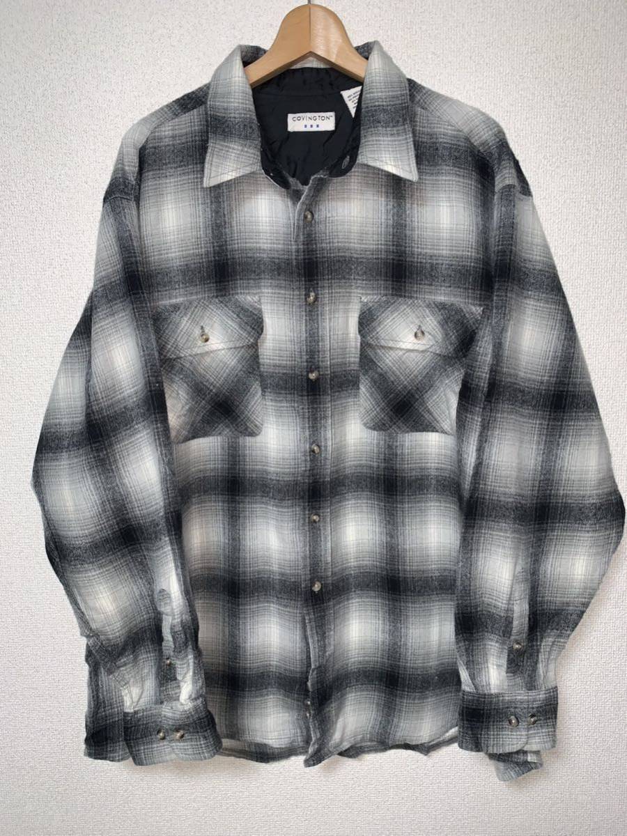 ´s‼️ペニーズ ウールシャツ チェック オンブレ希少な日本製