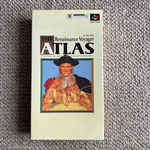 The Atlas ジ アトラス　スーパーファミコン　世界大地図帳作成ゲーム　箱説明書付き