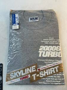 デッドストック 当時物 SKYLINE 2000GT Tシャツ 日産 ニッサン ダットサン ケンメリ スカイライン ハコスカ SUNNY gt-R