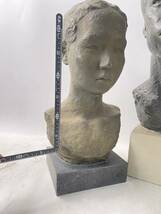 胸像 インテリア コレクション デッサン 彫刻 アート オブジェ 西洋 美術 検索) ブロンズ像 彫刻家 石膏 像 _画像4