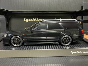 イグニッションモデル　1/18 日産　ステージア 260RS (WGNC34) Black IG 2890