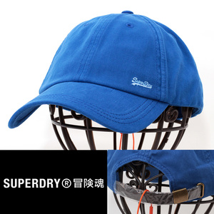 ローキャップ 帽子 メンズ SUPERDRY 冒険魂 Vintage Emb Cap ブルー 14976901 ヨーロッパ イギリス ブランド