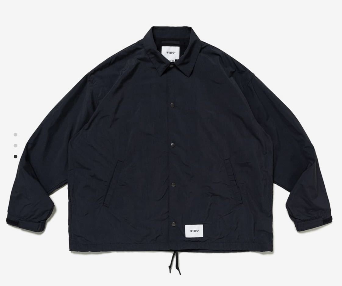 新品未使用 Lサイズ WTAPS 23AW CHIEF JACKET ブラック コーチ