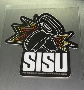 送料無料　ステッカー　SISU シス　不死身の男　ムビチケ特典　前売り特典　映画　シール　一撃必殺ステッカー