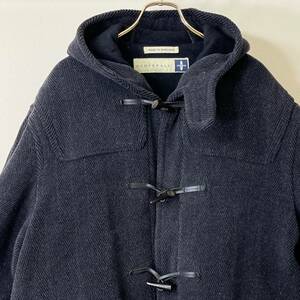 希少《 Mint Condition / KINGSTON / UK48 》80s90s 極上品【 GLOVERALL ムーアブルック グレー ヘリンボーン ダッフルコート ビンテージ】