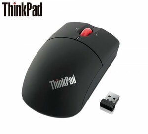 Lenovo レノボ ThinkPad 純正 レーザー ワイヤレス マウス シンクパッド USB無線 マウス ブラック 4Y51A24585