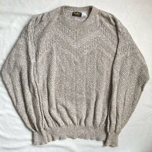 80s〜90s USA製 OSHKOSH B'GOSH コットンニットセーター オシュコシュビゴッシュ made in usa cotton sweaterクルーネックニット